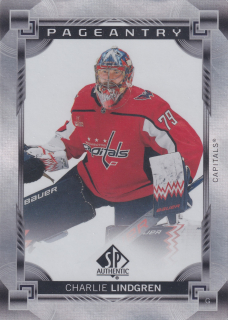 2024-25 UD SP Authentic - Charlie Lindgren - Pageantry #P-36