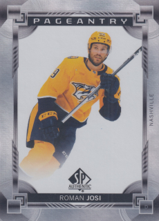 2024-25 UD SP Authentic - Roman Josi - Pageantry #P-64