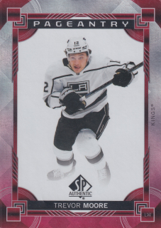2024-25 UD SP Authentic - Trevor Moore - Pageantry Red #P-4