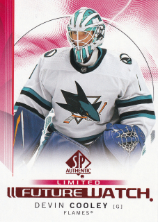 2024-25 UD SP Authentic - Devin Cooley - Future Watch Limited Red #123