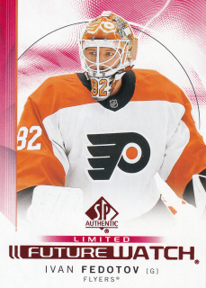 2024-25 UD SP Authentic - Ivan Fedotov - Future Watch Limited Red #131