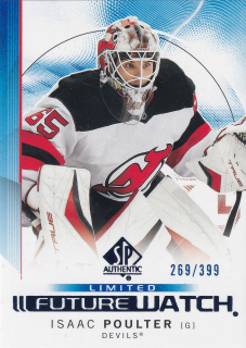 2024-25 UD SP Authentic - Isaac Poulter - Future Watch Limited Blue /399 #192