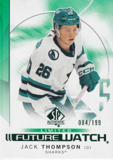 2024-25 UD SP Authentic - Jack Thompson - Future Watch Limited Green /199 #113