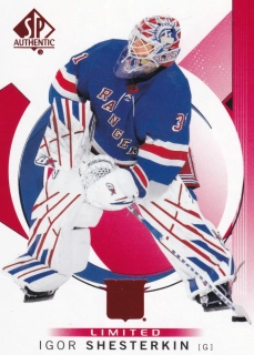 2024-25 UD SP Authentic - Igor Shesterkin - Limited Red #93