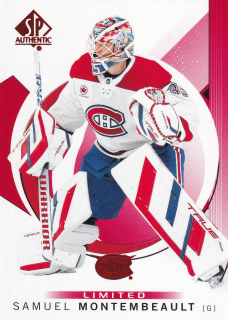 2024-25 UD SP Authentic - Samuel Montembeault - Limited Red #62
