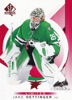 2024-25 UD SP Authentic - Jake Oettinger - Limited Red #30