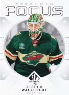 2024-25 UD SP Authentic - Jesper Wallstedt - Freshman Focus #FF-32