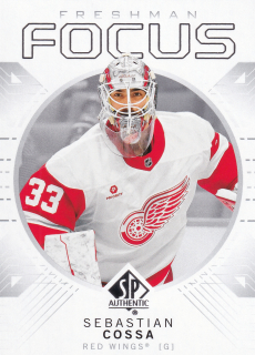 2024-25 UD SP Authentic - Sebastian Cossa - Freshman Focus #FF-27