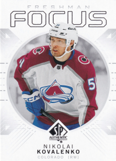 2024-25 UD SP Authentic - Nikolai Kovalenko - Freshman Focus #FF-46