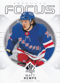 2024-25 UD SP Authentic - Matt Rempe - Freshman Focus #FF-44