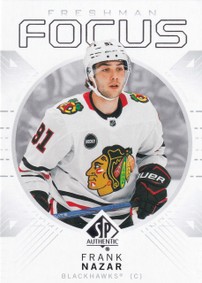 2024-25 UD SP Authentic - Frank Nazar - Freshman Focus #FF-22