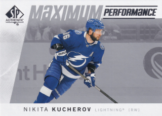 2024-25 UD SP Authentic - Nikita Kucherov - Maximum Performance #MP-5
