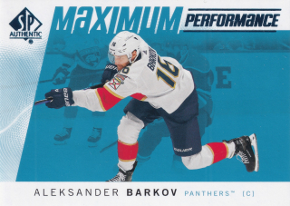 2024-25 UD SP Authentic - Aleksander Barkov - Maximum Performance Blue #MP-25