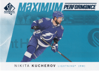 2024-25 UD SP Authentic - Nikita Kucherov - Maximum Performance Blue #MP-5