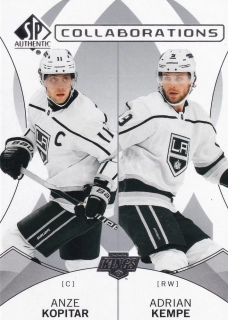 2024-25 UD SP Authentic - Anze Kopitar, Adrian Kempe - Collaborations #C-21