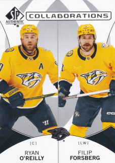 2024-25 UD SP Authentic - Ryan O'Reilly, Filip Forsberg - Collaborations #C-8