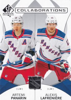 2024-25 UD SP Authentic - Artemi Panarin, Alexis Lafreniere - Collaborations #C-6