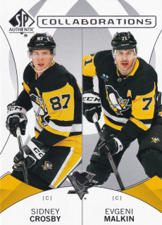 2024-25 UD SP Authentic - Sidney Crosby, Evgeni Malkin - Collaborations #C-10