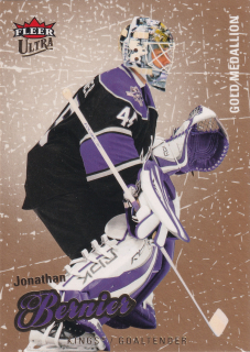 2008-09 Fleer Ultra - Jonathan Bernier - Gold Medallion #162
