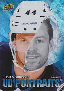 2025-26 UD Series 1 - Josh Morrissey - UD Portraits #P-18