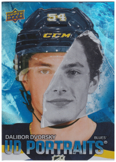 2025-26 UD Series 1 - Dalibor Dvorský - UD Portraits #P-22