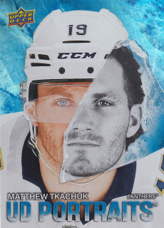 2025-26 UD Series 1 - Matthew Tkachuk - UD Portraits #P-3