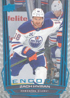 2025-26 UD Series 1 - Zach Hyman - Encore Blue #E-13
