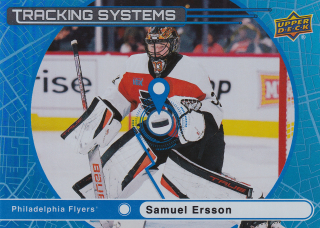 2025-26 UD Series 1 - Samuel Ersson - Tracking Systems #TS-18