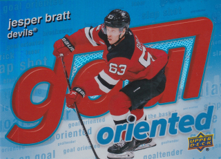 2025-26 UD Series 1 - Jesper Bratt - Goal Oriented #GO-6