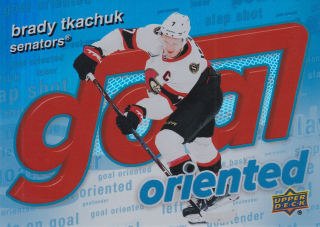 2025-26 UD Series 1 - Brady Tkachuk - Goal Oriented #GO-2