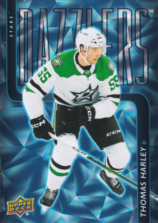2025-26 UD Series 1 - Thomas Harley - Dazzlers Blue #DZ-43
