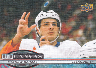 2025-26 UD Series 1 - Mathew Barzal - Canvas #C-56