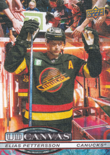 2025-26 UD Series 1 - Elias Pettersson - Canvas #C-38