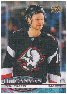 2025-26 UD Series 1 - Josh Norris - Canvas #C-34