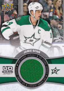 2015-16 UD Series 1 - Jamie Benn - UD Game Jersey #GJ-BE