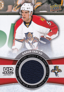 2015-16 UD Series 1 - Aaron Ekblad - UD Game Jersey #GJ-AE