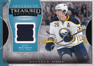 2015-16 UD Artifacts - Matt Moulson - Treasured Swatches #TS-MM