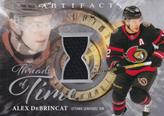 2025-26 UD Artifacts - Alex DeBrincat - Threads of Time #TT-AD