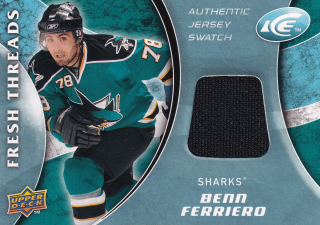 2009-10 UD Ice - Benn Ferriero - Fresh Threads #FT-BF