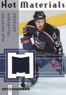 2005-06 Fleer Hot Prospects - Ole-Kristian Tollefsen - Hot Materials #HM-OT