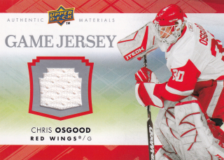 2007-08 UD Series 2 - Chris Osgood - Game Jersey #GJ2-CO