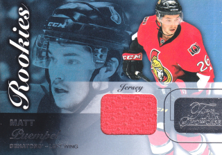 2015-16 UD Fleer Showcase - Matt Puempel - Flair Materials #63