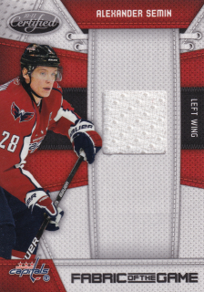 2010-11 Panini Certified - Alexander Semin - Fabric Of The Game /250 #AS