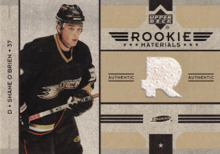 2006-07 UD Series 2 - Shane O'Brien - Rookie Materials #RM-SO