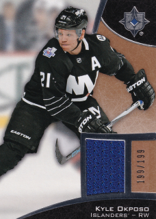 2015-16 UD Ultimate Collection - Kyle Okposo - Jersey /199 #32