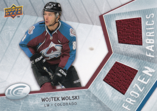 2008-09 UD Ice - Wojtek Wolski - Frozen Fabrics #FF-WW