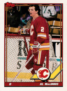 1991-92 Topps - Al MacInnis #491