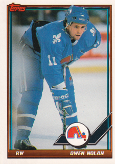 1991-92 Topps - Owen Nolan #64
