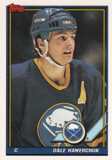 1991-92 Topps - Dale Hawerchuk #65