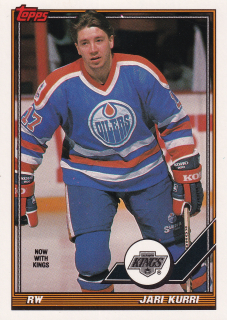 1991-92 Topps - Jari Kurri #295